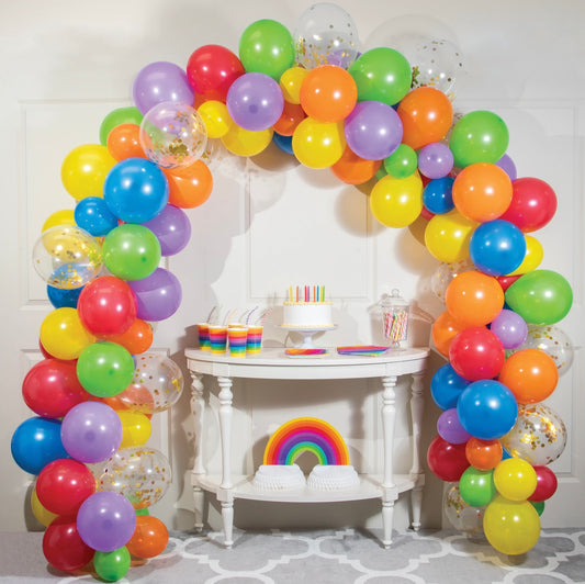 Rainbow Balloon Garland Arch Kit