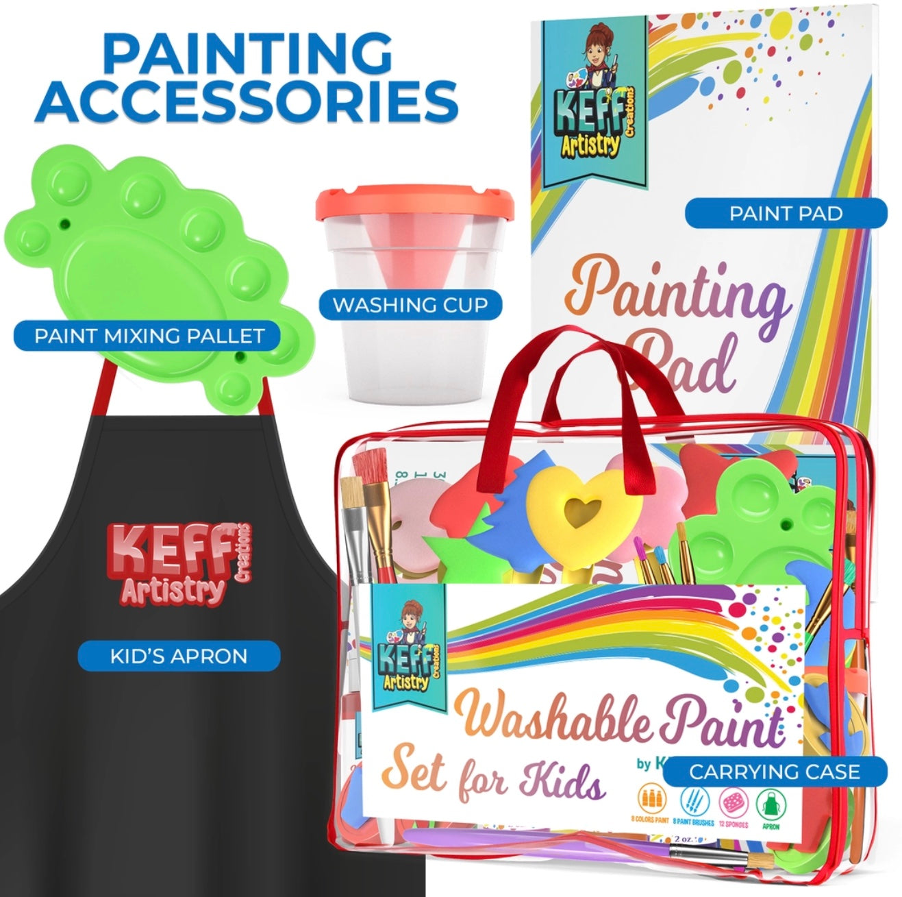 BUILD A PARTY: Sip & Paint Kids Painting Set