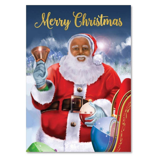 Merry Santa Christmas Card