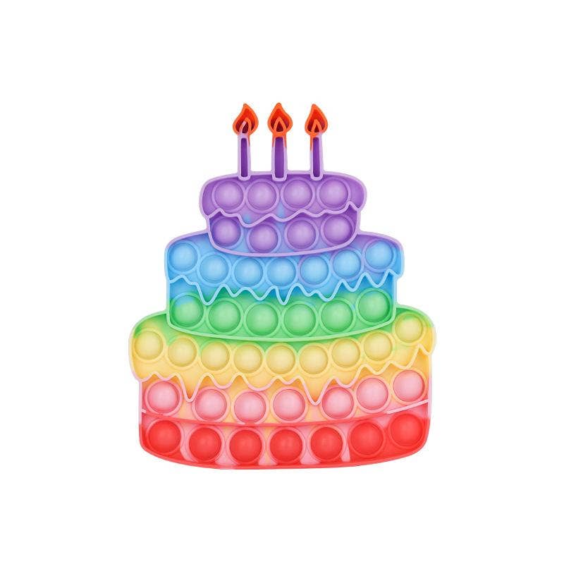 Sensory Fidget Toy | Birthday Cake Shape