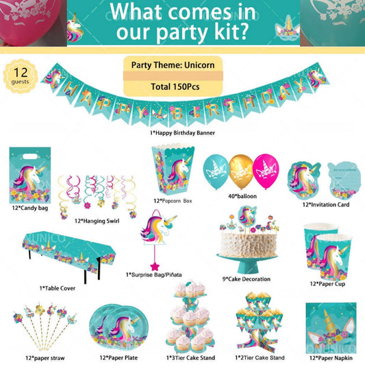 Ultimate Unicorn Extravaganza Party for 12
