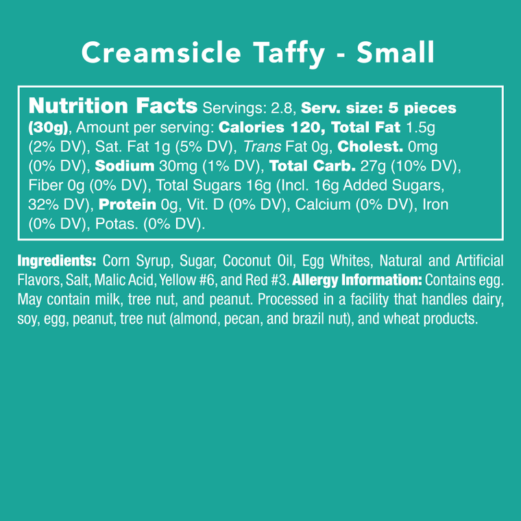 Creamsicle Taffy