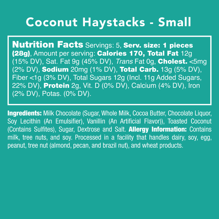 Coconut Haystacks