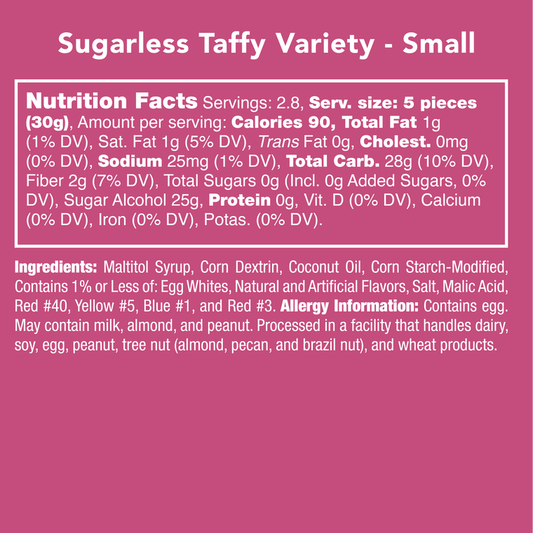 Sugarless Taffy Variety *LIMITED EDITION*