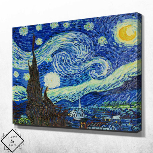 Starry Night by Vincent Van Gogh - Paint by Numbers